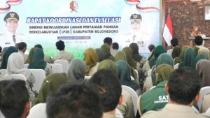 Pemkab Bojonegoro Maksimalkan Perlindungan Sawah Untuk Antisipasi Krisis Pangan Global