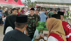 Kodim Bojonegoro Gelar Baksos Dan Bazar Murah Di lokasi KDKMP Pungpungan Kalitidu