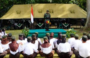 Perkemahan Korps Kadet Republik Indonesia Di Dander Dibuka Dandim 0813 Bojonegoro