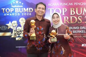 Bupati Bojonegoro Terima Penghargaan Nasional TOP Pembina BUMD Award 2026