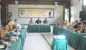 Kodim 0813 Dan Pemkab Bojonegoro Gelar Rakor Kesiapan TMMD Ke-129