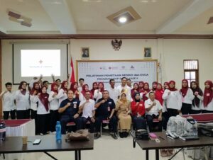 PMI Bojonegoro Libatkan Masyarakat Dalam Gelar E-VCA Dan Pemetaan Risiko Bencana