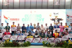 Porkab II Bojonegoro 2026 Resmi Ditutup, Kecamatan Bojonegoro Kota Raih Juara Umum