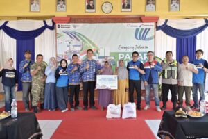 PT Elnusa Tbk Peduli Sosial, Salurkan 1.000 Paket Sembako Dalam Pasar Murah Untuk Warga Prasejahtera Di Desa Sumengko