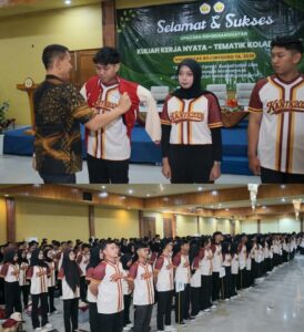 Ini Pesan Bupati Setyo Wahono Saat Lepas 721 Mahasiswa Unigoro KKN TK