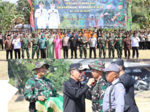 TMMD Ke-129 Di Desa Kesongo Kedungadem Dimulai, Bupati Bojonegoro: Bersama Kita Percepat Pembangunan Desa