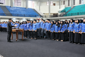 Bupati Bojonegoro Pimpin Pelantikan Dan Sumpah Jabatan 571 PNS Baru. Ini Pesannya!