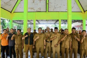 Bupati Setyo Wahono Hadiri Pembentukan Desa Tangguh Bencana Di Desa Kepohkidul