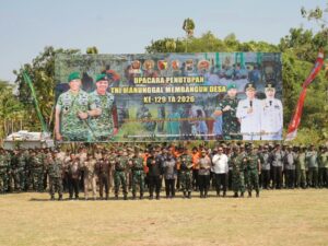Pangdam V/Brawijaya Tutup TMMD Ke-129 Namun Warga Desa Kesongo Justru Nikmati Berbagai Bingkisan Proyek