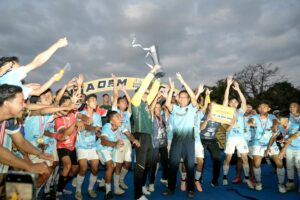 Desa Kepohkidul Juara 1, Bupati Bojonegoro Ikut Meriahkan Turnamen Sepak Bola Kecamatan Kedungadem