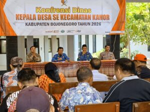Diinisiasi Oleh Camat, 25 Kades seKecamatan Kanor Tandatangani MoU Investasi Desa Bidang Usaha Perdagangan, Jasa Dan Pariwisata