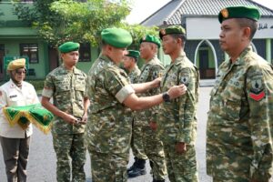 74 Prajurit Kodim Bojonegoro Naik Pangkat, Dandim: Semakin Tinggi Pangkat, Tanggung Jawab Makin Berat