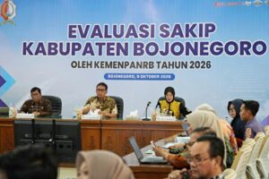 Bupati Setyo Wahono Dorong Evalasui SAKIP Jadi Momen Perkuat Kualitas Perencanaan Dan Pelaksanaan Pembangunan